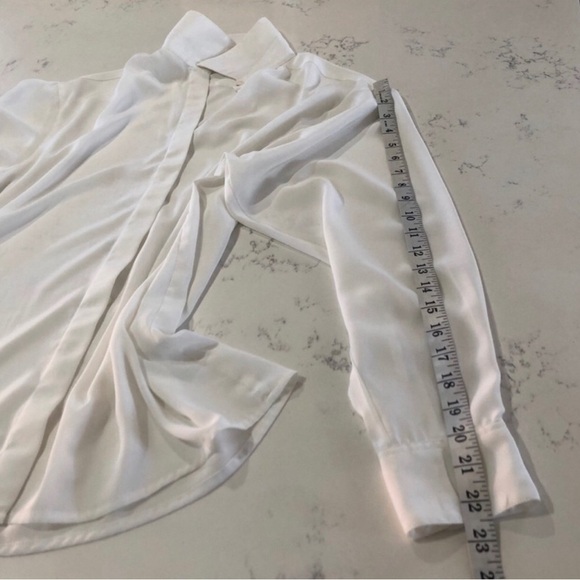 CREAM 40's Vintage Blouse Evan PICONE size:14 - Picture 13 of 14